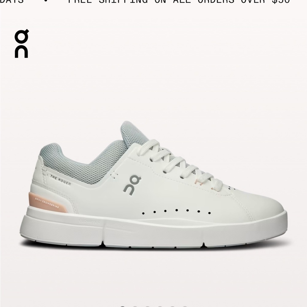 On Running - The Roger Advantage - White Sneakers